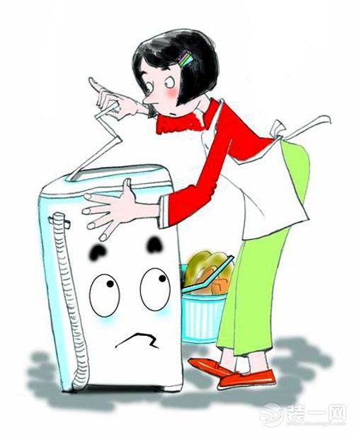 冬季洗衣效果图